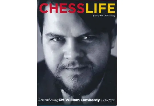 CLEARANCE - Chess Life Magazine - January 2018 Issue 