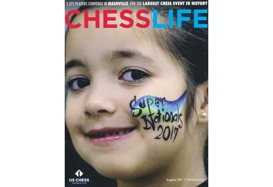 CLEARANCE - Chess Life Magazine - August 2017 Issue 