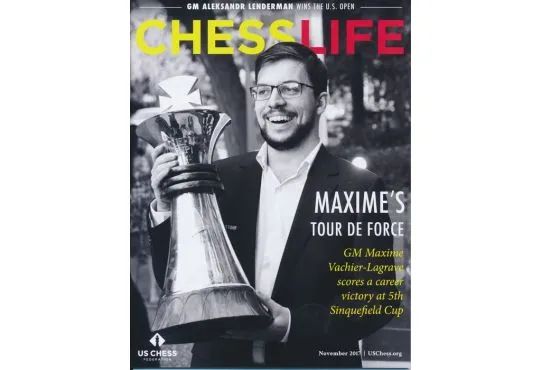 CLEARANCE - Chess Life Magazine - November 2017 Issue 
