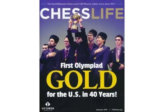 CLEARANCE - Chess Life Magazine - January 2017 Issue 