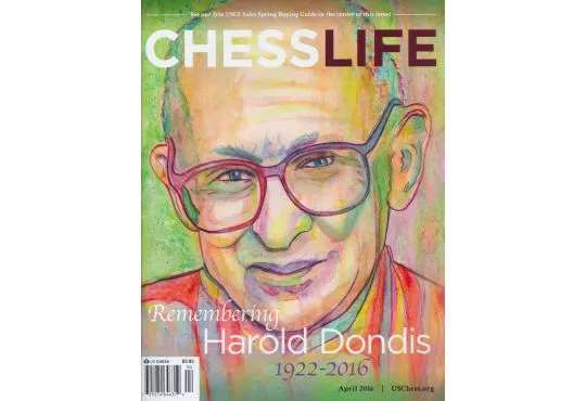 CLEARANCE - Chess Life Magazine - April 2016 Issue 