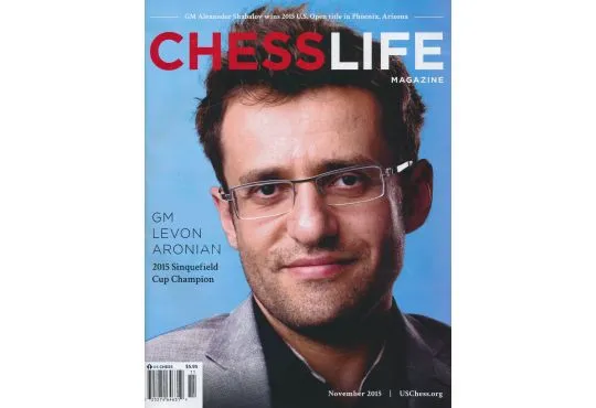 CLEARANCE - Chess Life Magazine - November 2015 Issue 