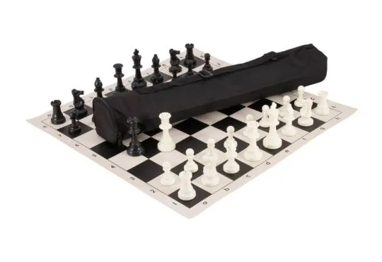 The World's Greatest Chess Set&reg;- Silicone - Black