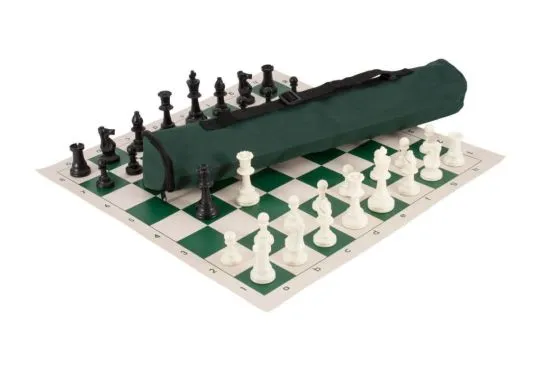 The World's Greatest Chess Set&trade;- Silicone - Green