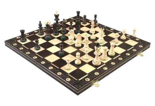 The Consul Chess Set - Black