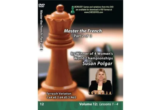E-DVD WINNING CHESS THE EASY WAY - VOLUME 12 - Mastering The French - PART 2