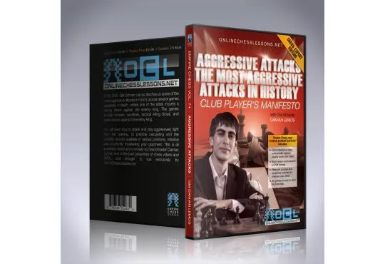 E-DVD - Aggressive Attacks - EMPIRE CHESS