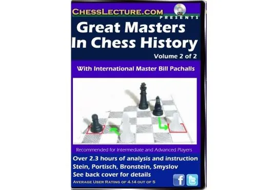 Great Masters in Chess History V1 front