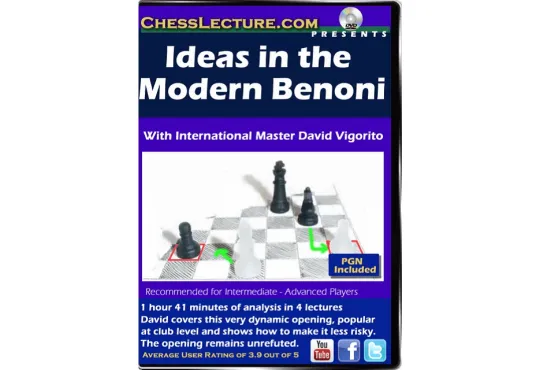 Chess Developments: The Modern Benoni Defense - Chess Opening E-Book  Download