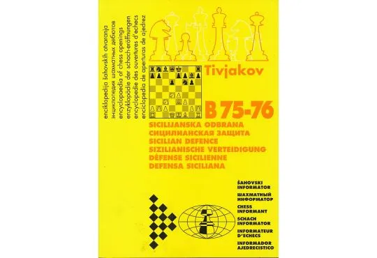 CLEARANCE - Encyclopaedia of Chess Openings B75-76 Sicilian Najdorf 6.Be3 