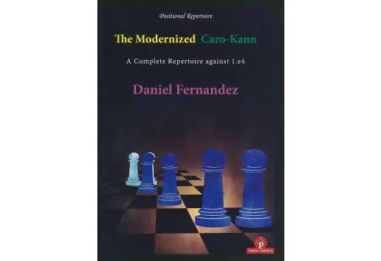 Chess The Caro Kann Defence Minimalistic Book Cover Art