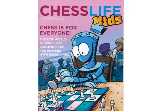 Chess Life For Kids Magazine - December 2019 Issue