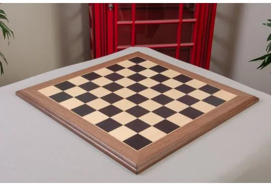 IMPERFECT - 2.25" - EBONY - Superior Traditional Chess Board