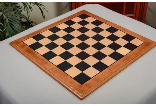 IMPERFECT - 2.25" - EBONY - Superior Traditional Chess Board
