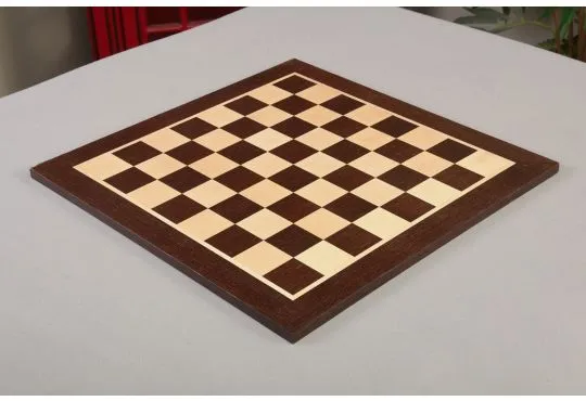 IMPERFECT - African Palisander & Maple Wooden Tournament Chess Board  - 1.75"