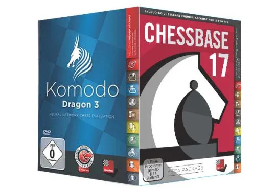 Komodo Dragon 3 and CHESSBASE MEGA 17 Bundle