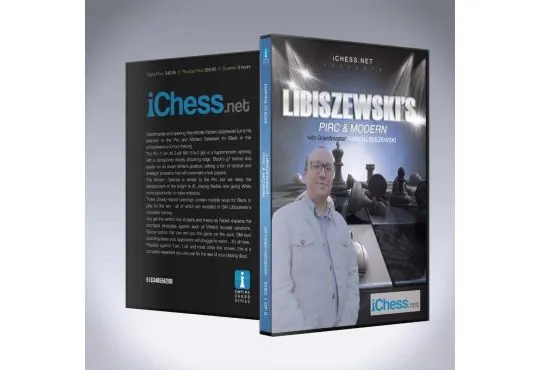 E-DVD - Libiszewski’s Pirc & Modern – GM Fabien Libiszewski - 2 DVDs - EMPIRE CHESS