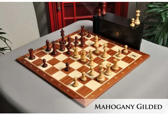The Grandmaster Chess Set, Box, & Board Combination
