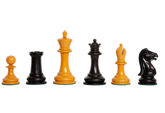The Atlas Series Luxury Chess Pieces - 4.4" King