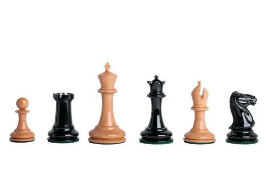 The Cooke Series Luxury Chess Pieces - 3.625" King