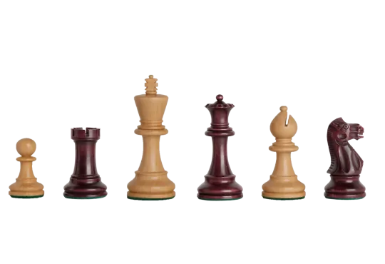 The Grandmaster Series Gilded Chess Pieces - 3.25" King