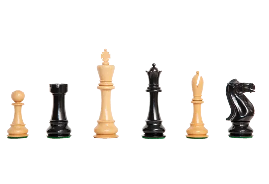 The St. Petersburg 1895 Series Luxury Chess Pieces - 6" King