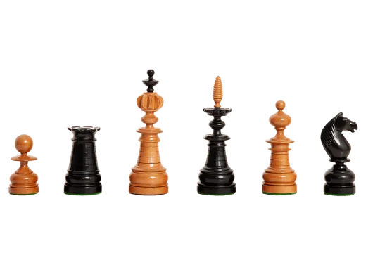 The Tsarist Russian Series Luxury Chess Pieces - 4.4" King