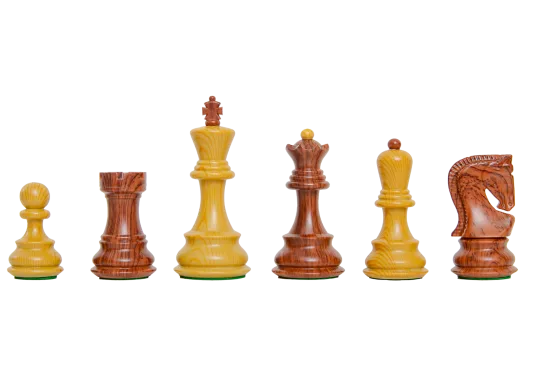 The Zagreb Series Chess Pieces - 3.75" King - Woodtek
