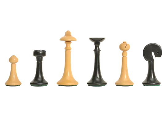 The Metropolis Series Chess Pieces - 3.75" King