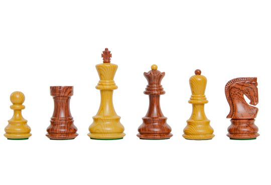 The Zagreb Series Chess Pieces - 3.75" King - Woodtek