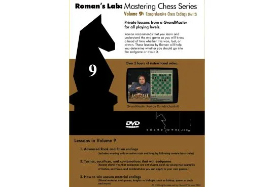 E-DVD ROMAN'S LAB - VOLUME 9 - Comprehensive Chess Endings - PART 2