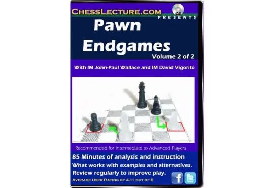 CHESSDVDS.COM IN SPANISH - WINNING CHESS THE EASY WAY - #8 - Essential  Basic Endgames - VOL. 5