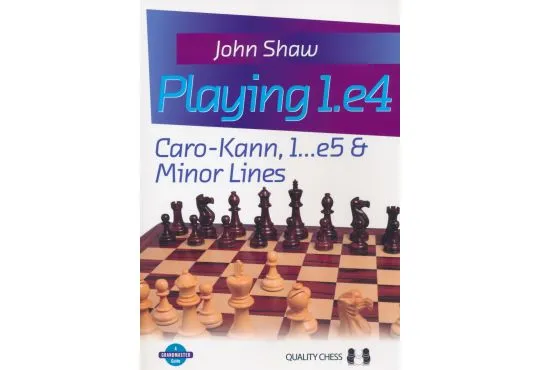 Chess The Caro Kann Defence Minimalistic Book Cover Art