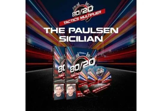 E-DVD - 80/20 Tactics Multiplier - The Paulsen Sicilian - GM Rashad Babaev