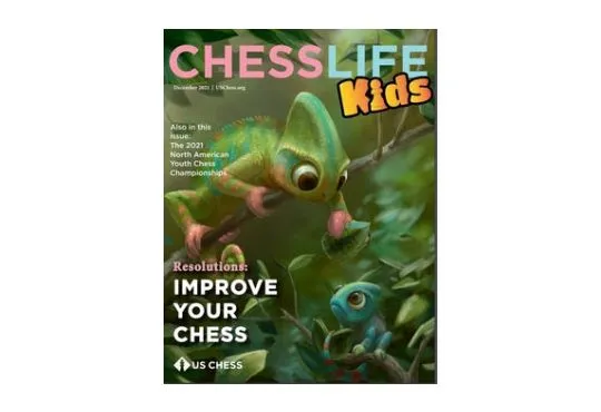 Chess Life For Kids Magazine - December 2021 Issue