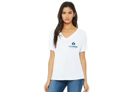 US Chess Small Logo Women's T-Shirt