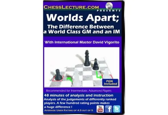 Worlds Apart; The Difference Between a World Class GM and an IM - Chess Lecture - Volume 91