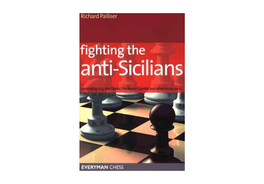 The Sicilian defense chess opening: Black fight for center control.