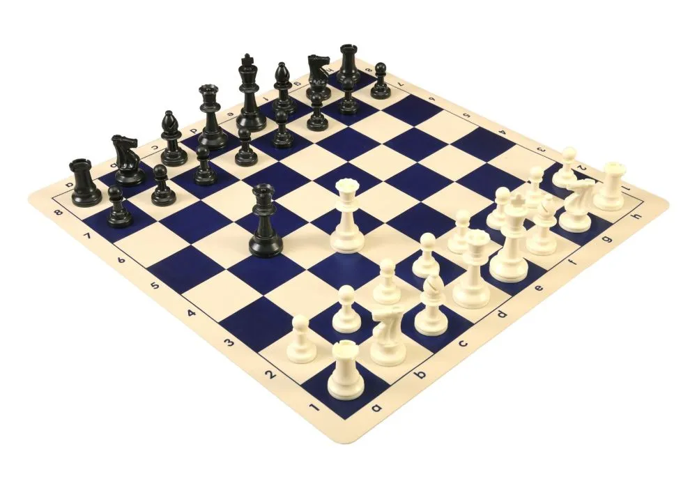 Regulation Tournament Chess Piece and Chess Board - 2.25 Squares