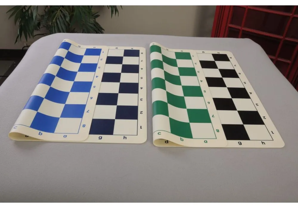 Double-Sided Regulation Silicone Tournament Chess Board 2.25