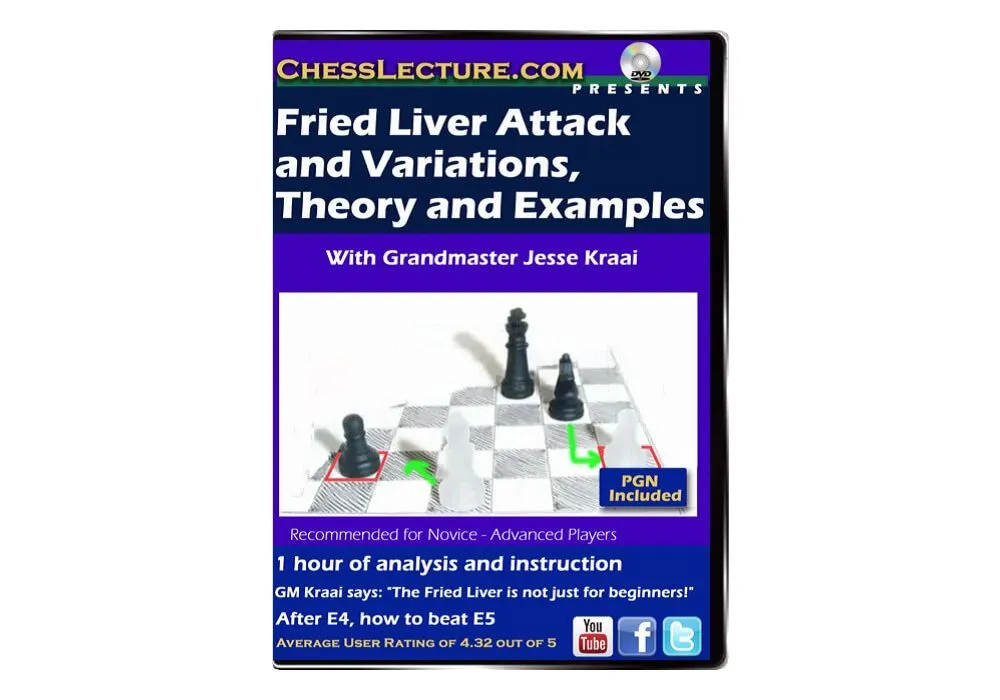 Fried Liver and Variations, Theory and Examples - Chess Lecture - Volume 70