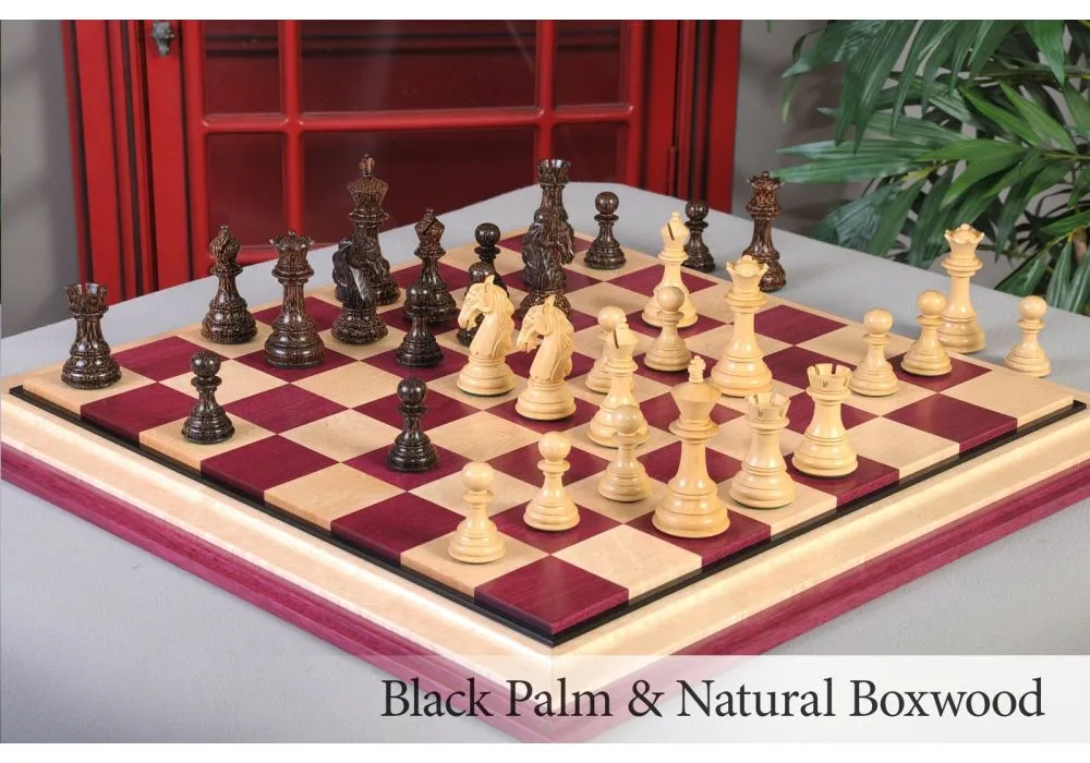 Chess Board – Classic Mahogany – 1.75” Squares – The Chess Store