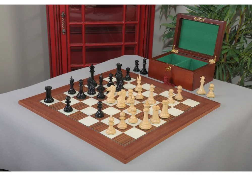 The Grandmaster Chess Set and Board Combination