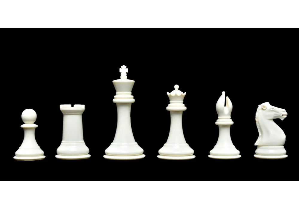 WE Games French Staunton Chess & Checkers Set - Weighted Pieces, Black –  American Chess Equipment