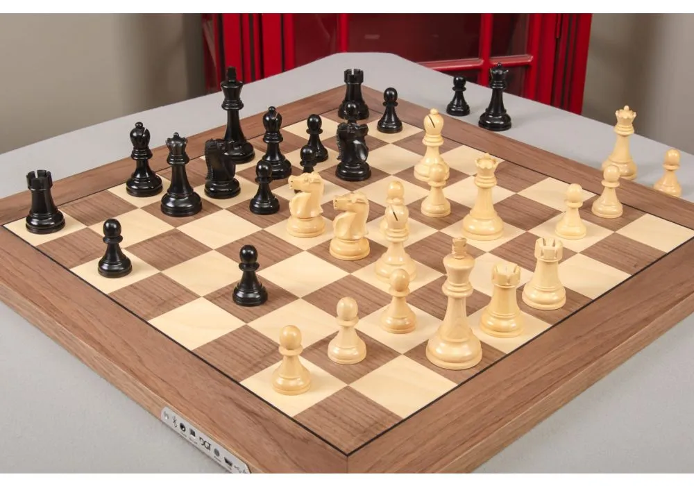 Dubrovnik Chess Pieces in Golden Rosewood Reproduction of 