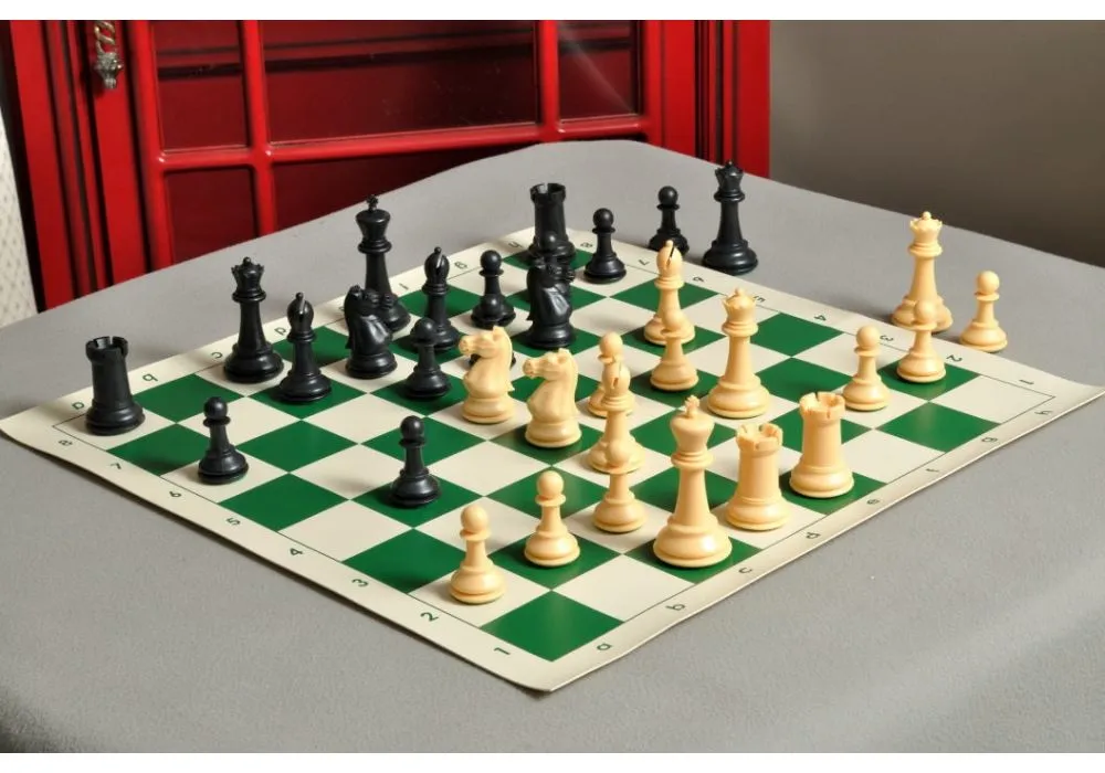 Standard Vinyl Analysis Tournament Chess Board - 3.75 Squares