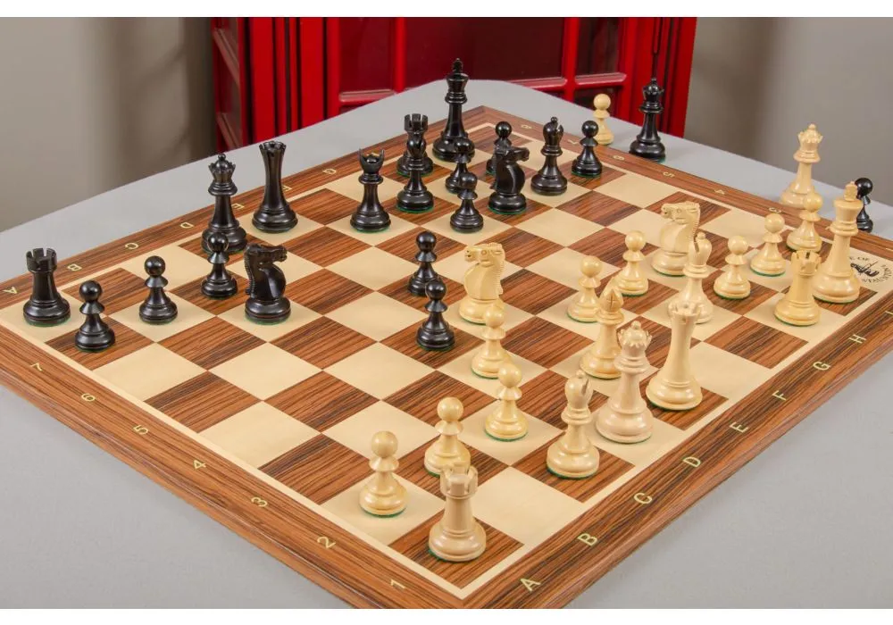 The Capablanca Chess Burmese Rosewood Edition - Reykjavik II