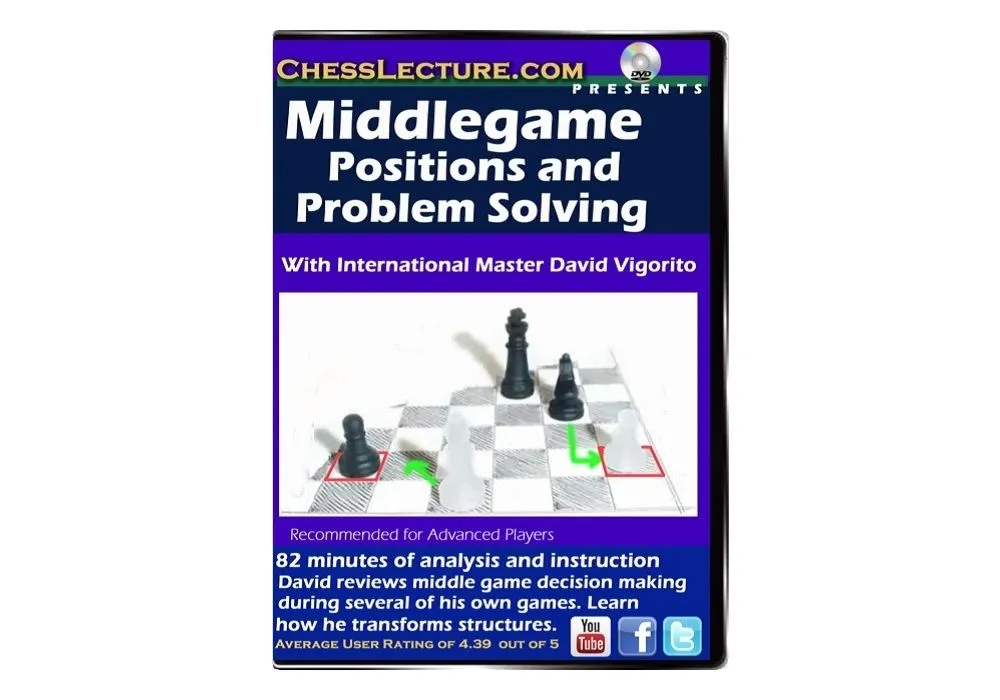 - Middlegame Problem Solving with Master David Vigorito
