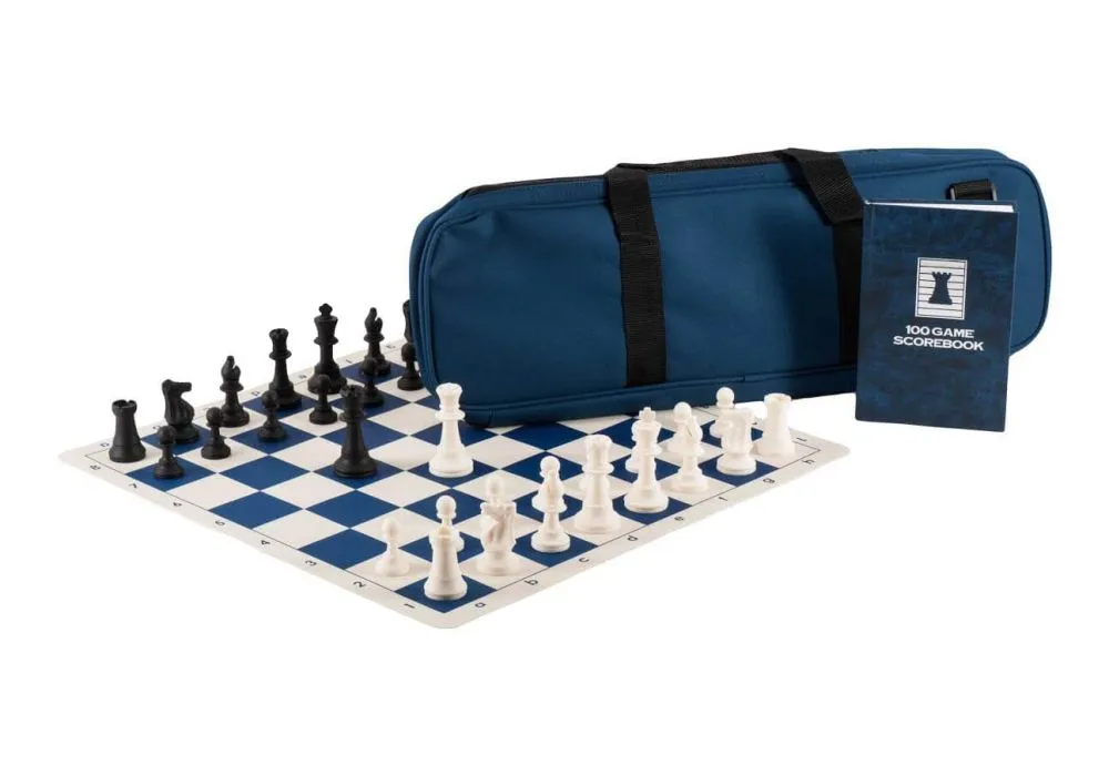 Professional Tournament Chess Set with Silicone Board