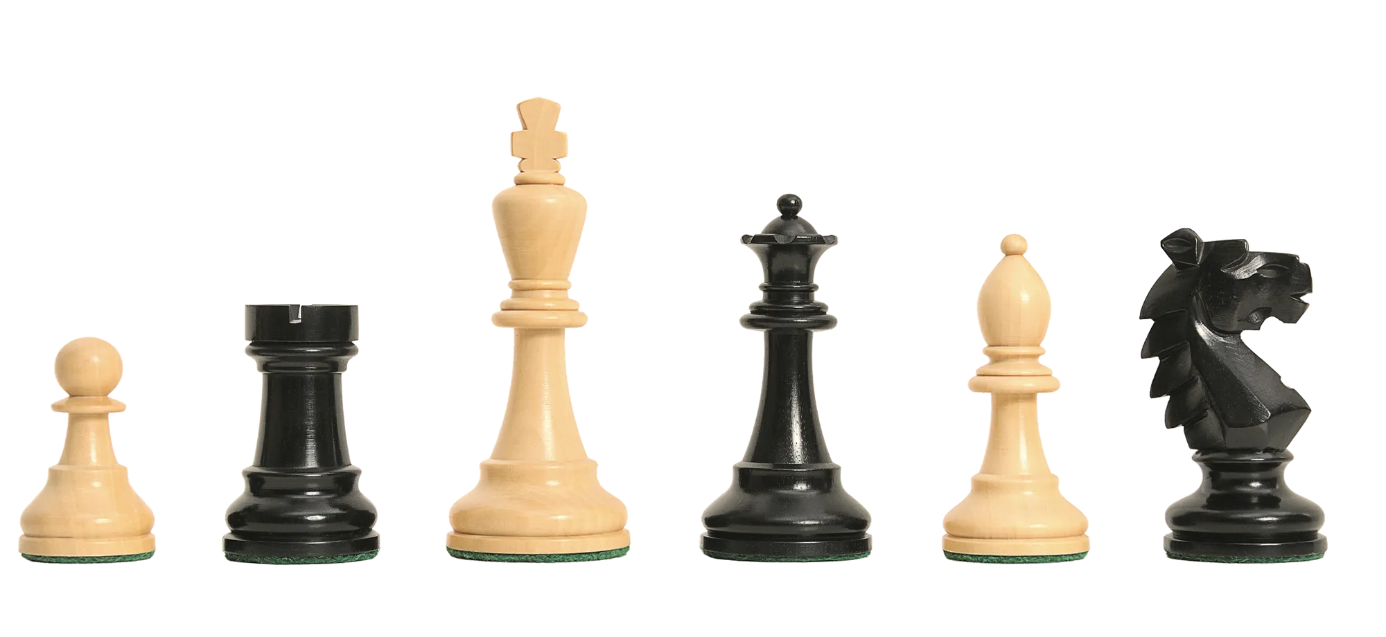CLEARANCE - The Bohemian II Series Chess Pieces - 4" King